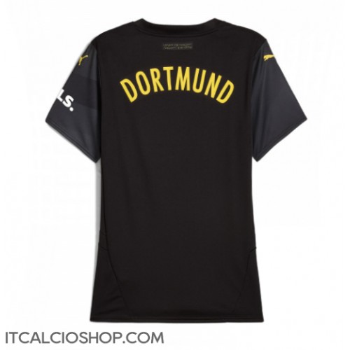 Borussia Dortmund Seconda Maglia Femmina 2024-25 Manica Corta